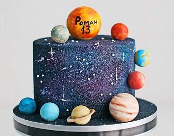 Торт «Парад планет»