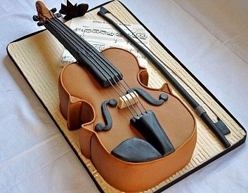 Торт «Скрипка»
