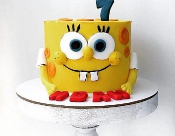 Торт «Sponge Bob»