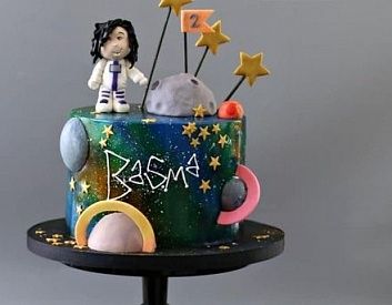 Торт «Маленькому космонавту»