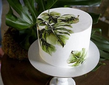 Торт «Пальмовые листья»