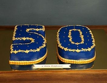 Торт «50 лет!»