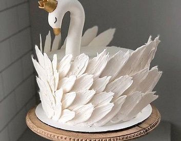 Торт «Лебедь»