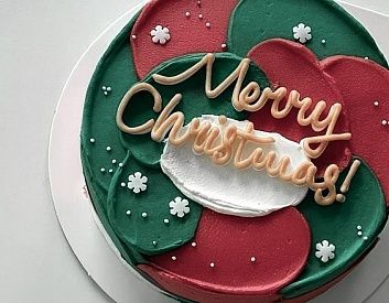 Торт «Merry Сhristmas»