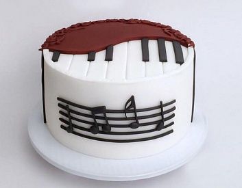 Торт «Пианино»