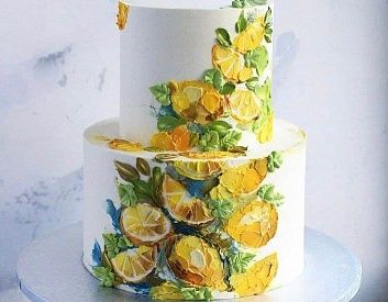 Торт «Лимоны»