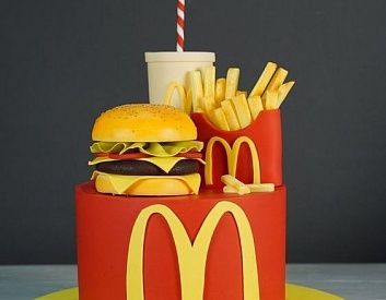 Корпоративный торт «McDonald’s»