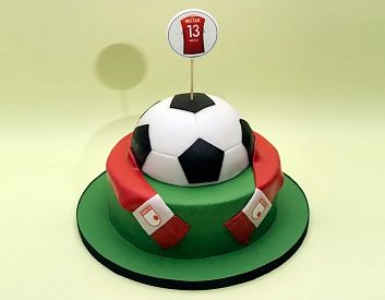 Торт с «Футбольным мячом» 3d