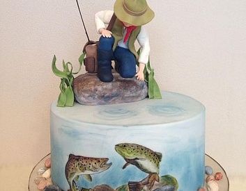 Торт «Рыбалка»